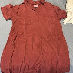 Universal Thread Terracotta Short Sleeve Dress